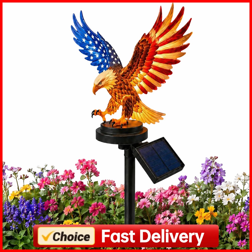 Yard Lighting Decor - Luci Solari a Forma di Aquila