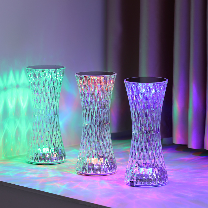 Decor Lighting Table Lamps - Lampade da Comodino in Cristallo, Luci