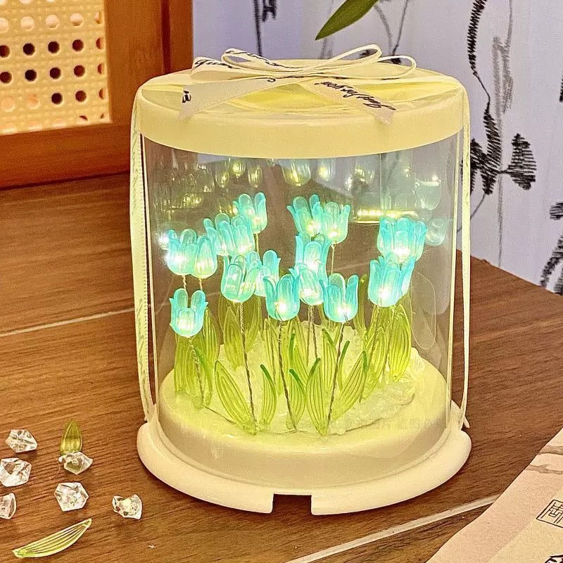 Decor Lighting Table Lamps - Lampada a tulipano fai-da-te Simulazione Fiore