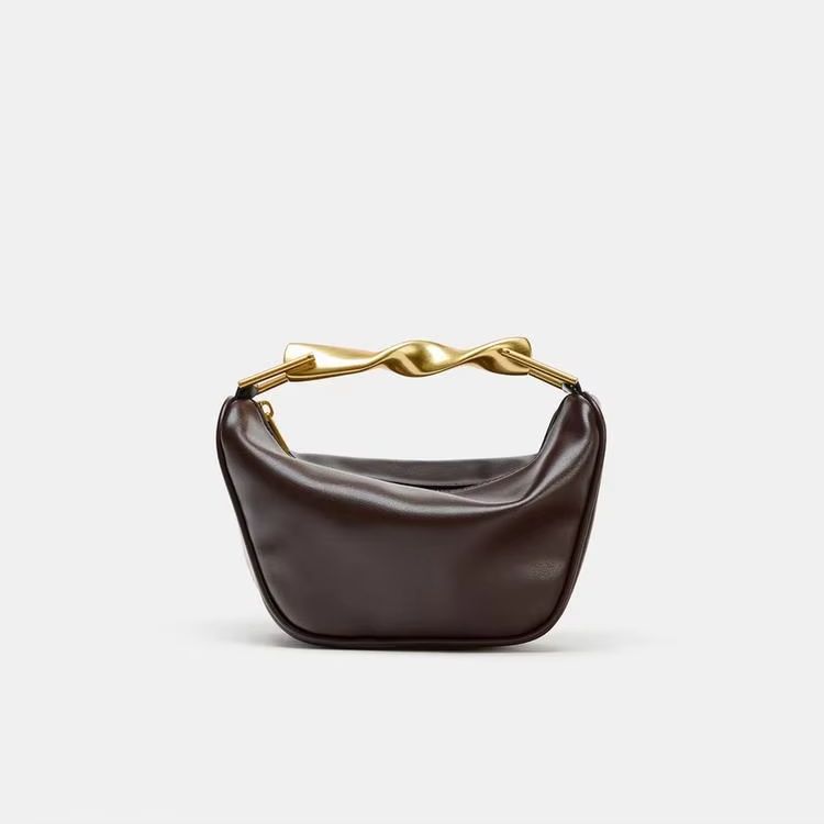 Led Moon Lamp - Borsa a tracolla vintage con manico