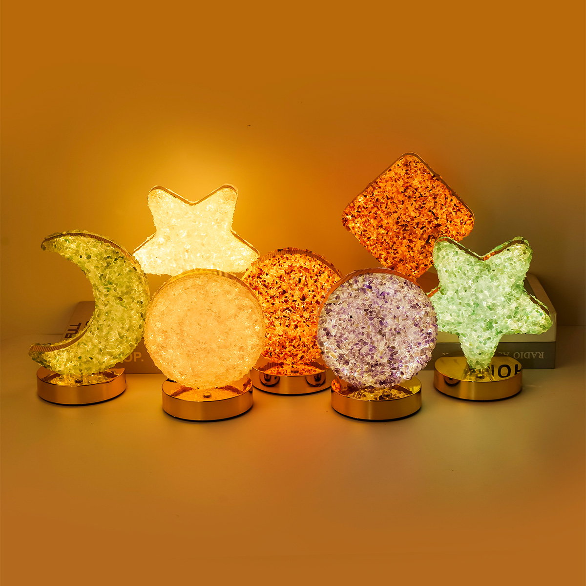 Led Moon Lamp - Lampada da Tavolo a LED con