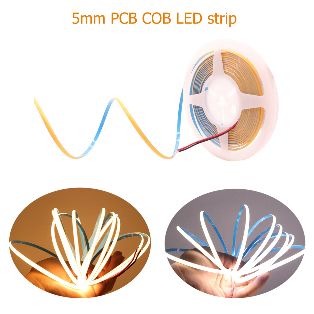 Lighting Decor And More - Striscia LED COB da 5mm 384LEDs/m