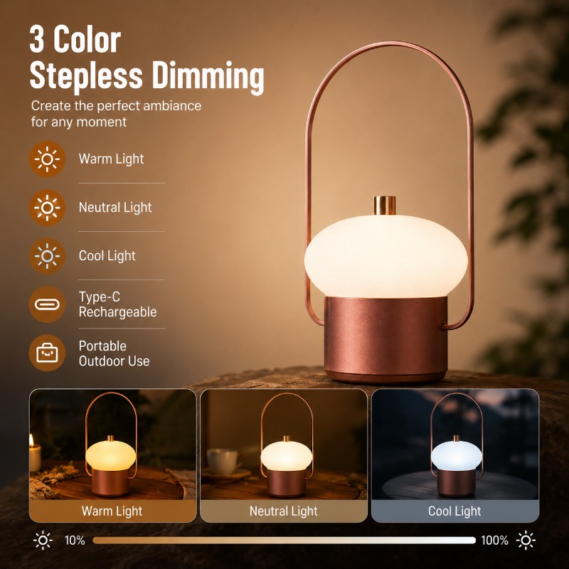Mushroom Table Lamp - Lampada da Tavolo a Forma di