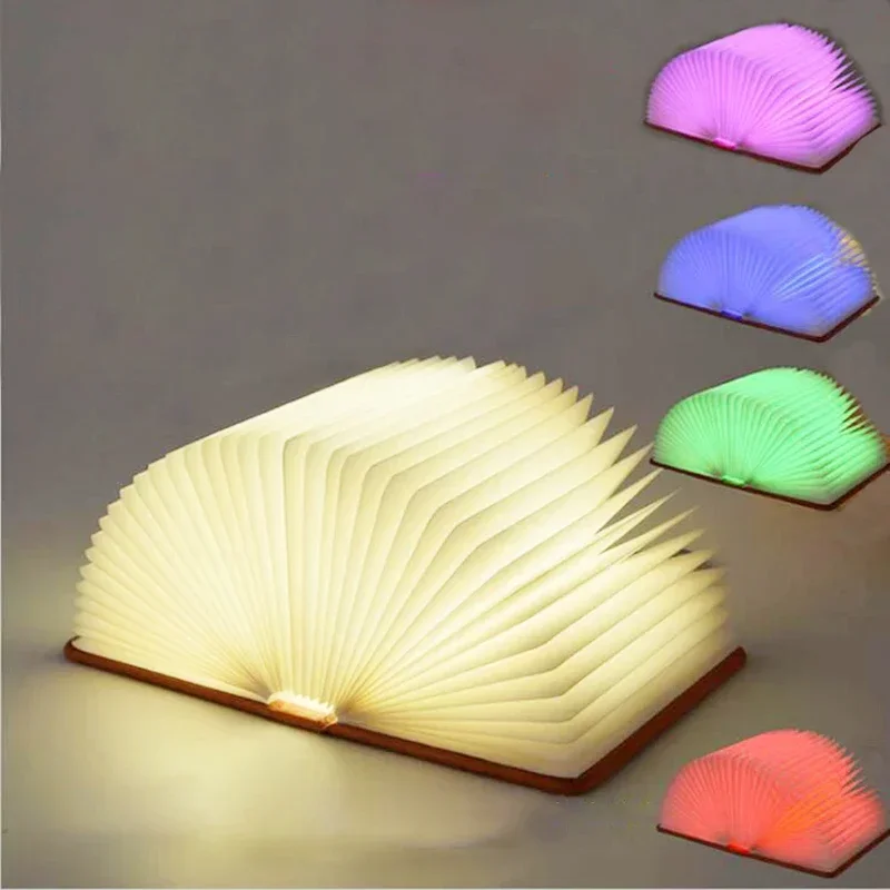 Decor Lighting Table Lamps - Luce notturna a LED creativa pieghevole