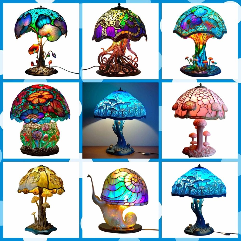 Mushroom Table Lamp - Lampada da Tavolo di Alta Qualità