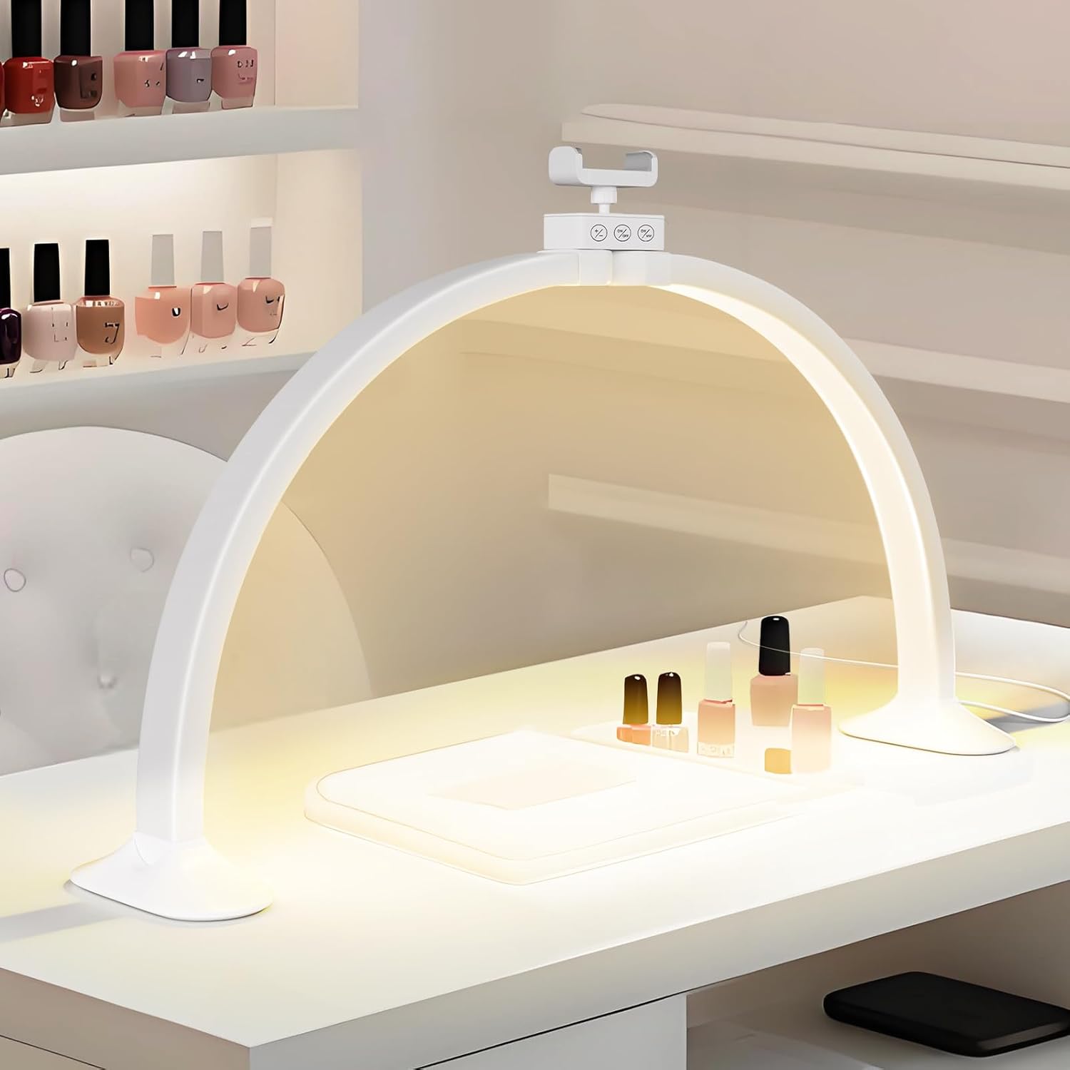 Led Moon Lamp - Mezza luna Luce a forma di
