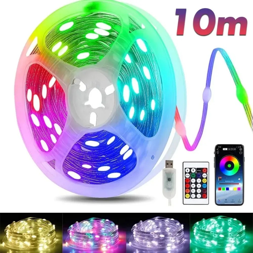 Decor Lighting Address - Catena di Luci LED RGBIC Indirizzabili