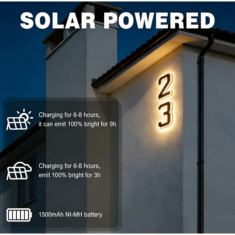 Luce Moderna per Numero Civico - Decor Lighting Address recensione e prezzo