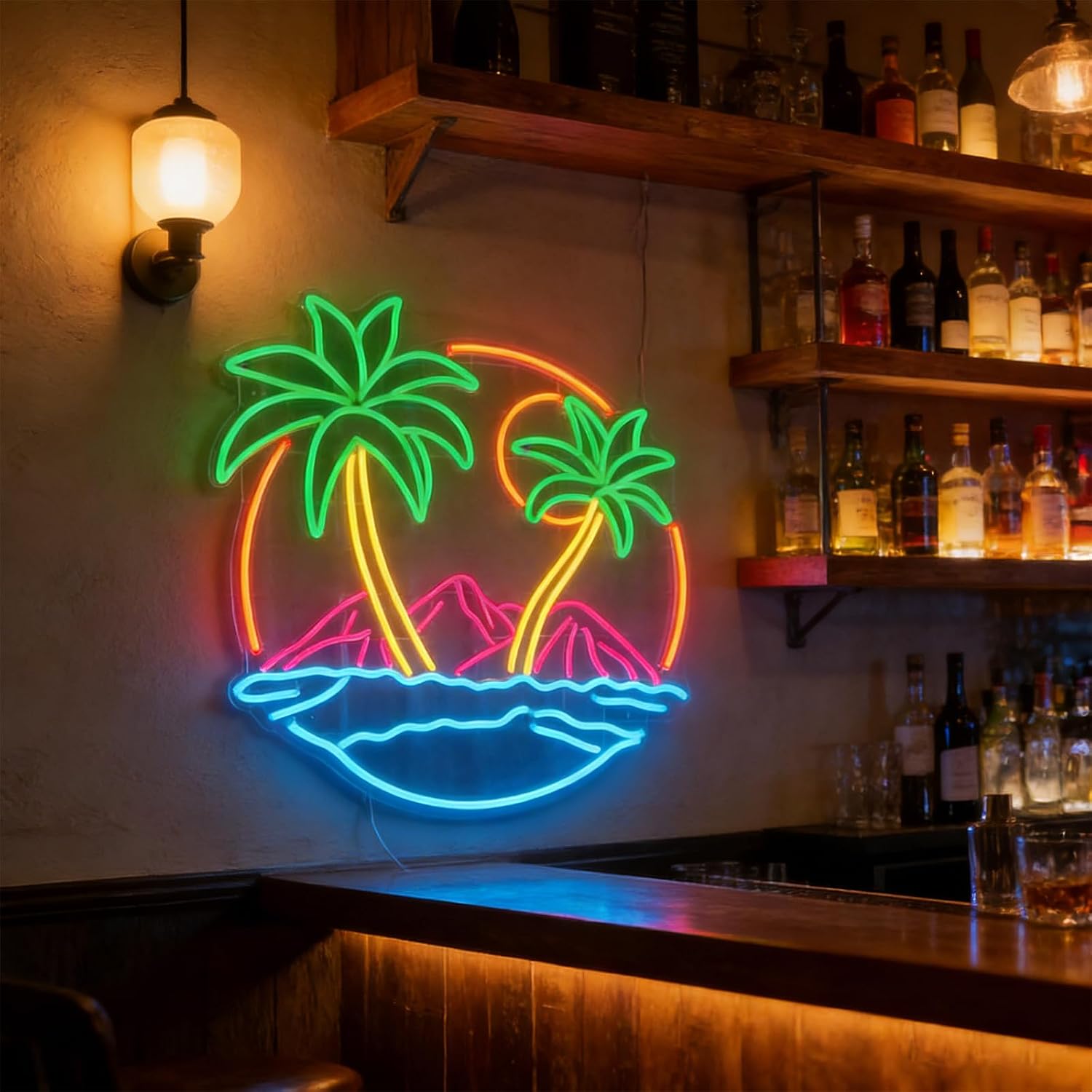 Insegna LED Neon a Forma di Pa - Lighting Decor Rentals recensione e prezzo