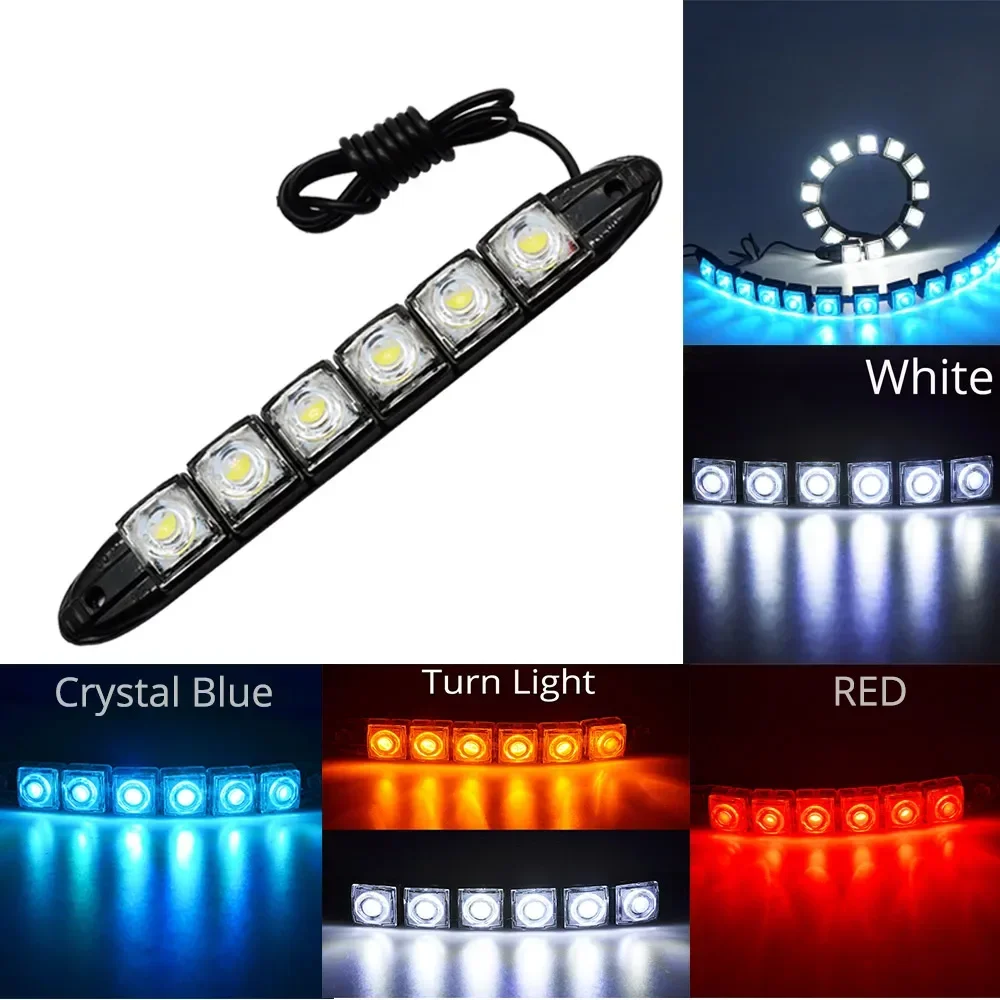 2PCS LED impermeabile DRL Ligh - Lighting Bolt Decor recensione e prezzo