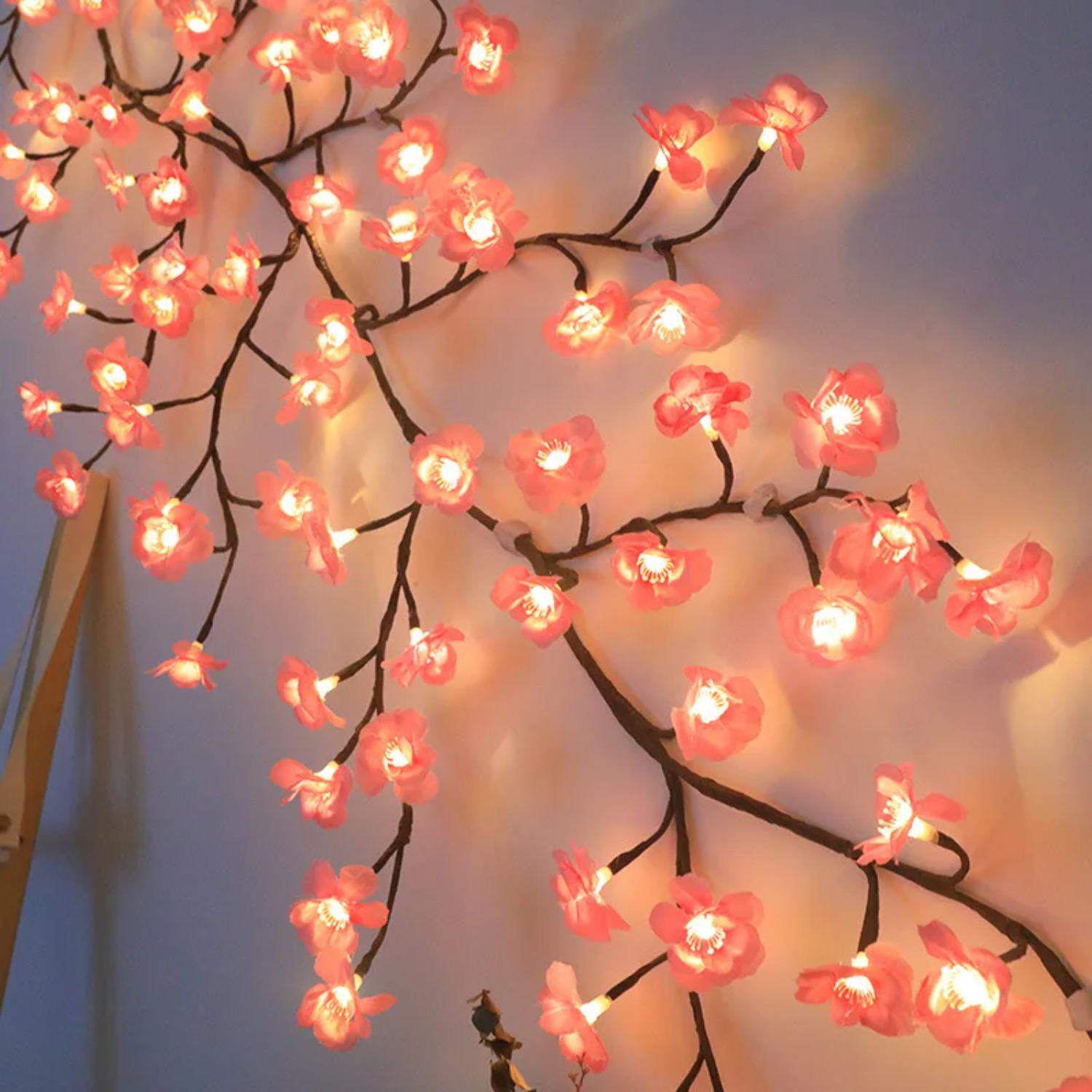Luce LED a ramo di ciliegio da - Wall Decor Lighting Tree recensione e prezzo