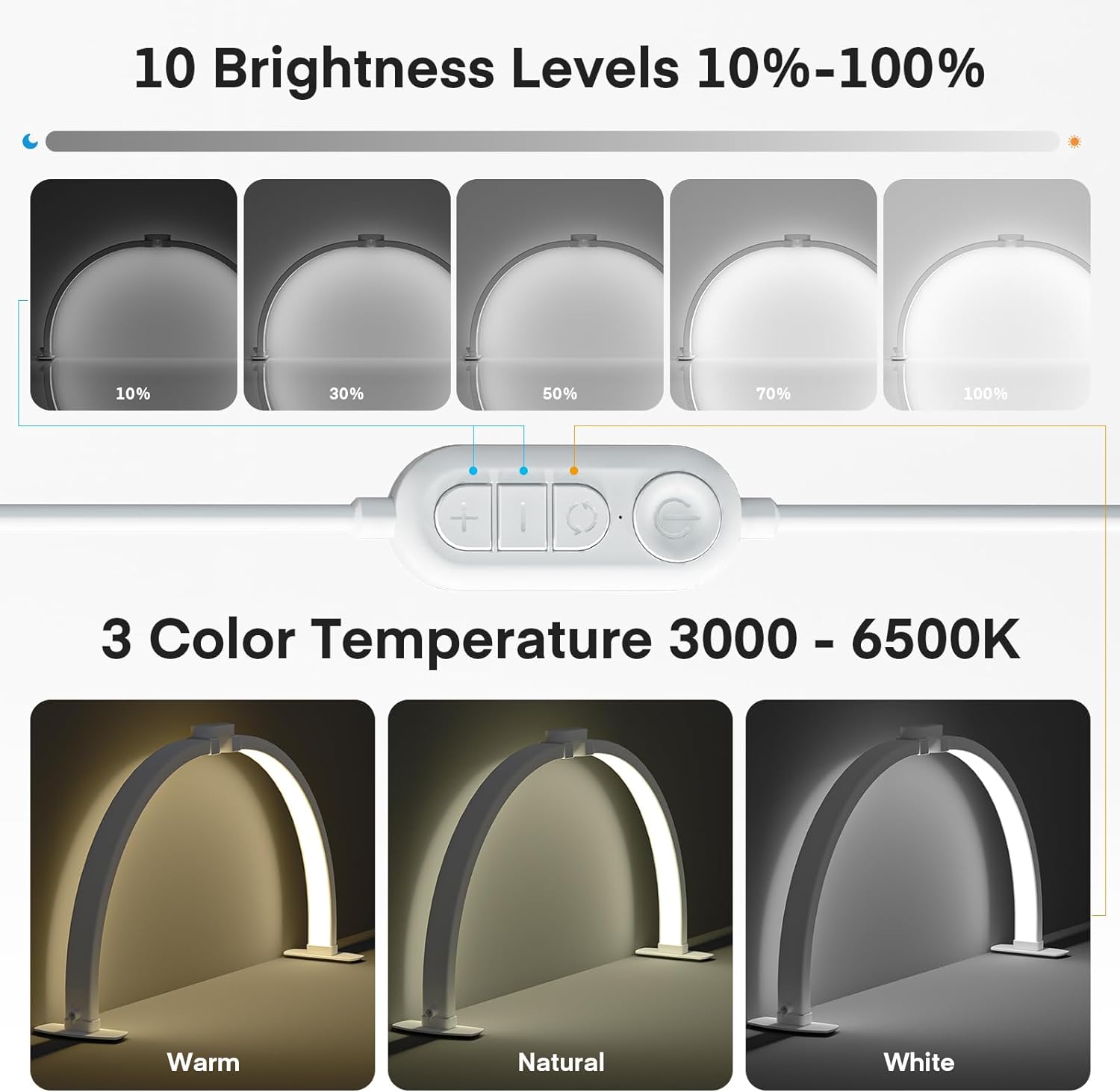 Luce LED a mezzaluna per Nail  - Led Moon Lamp recensione e prezzo