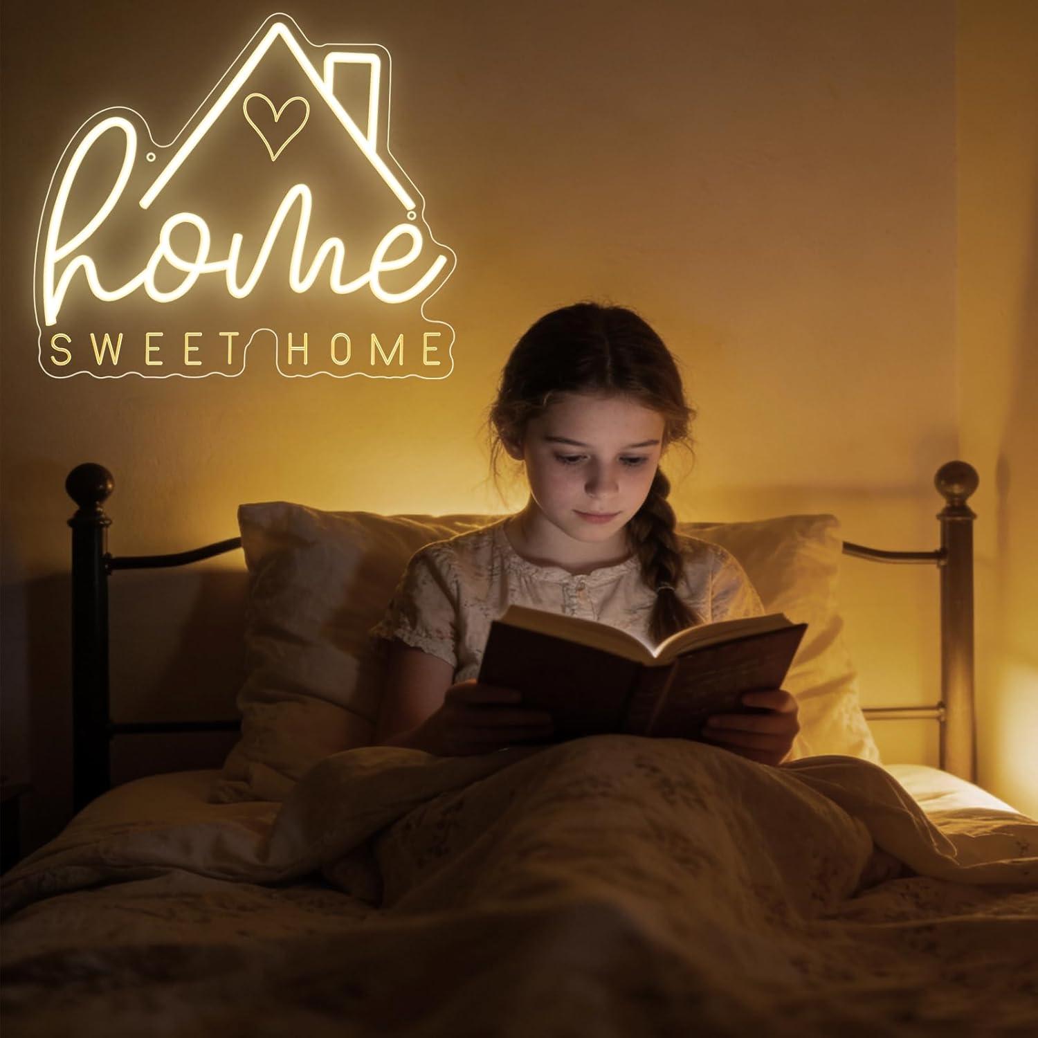 Insegna al Neon 'Sweet Home' c - Lighting Decoration For Home recensione e prezzo