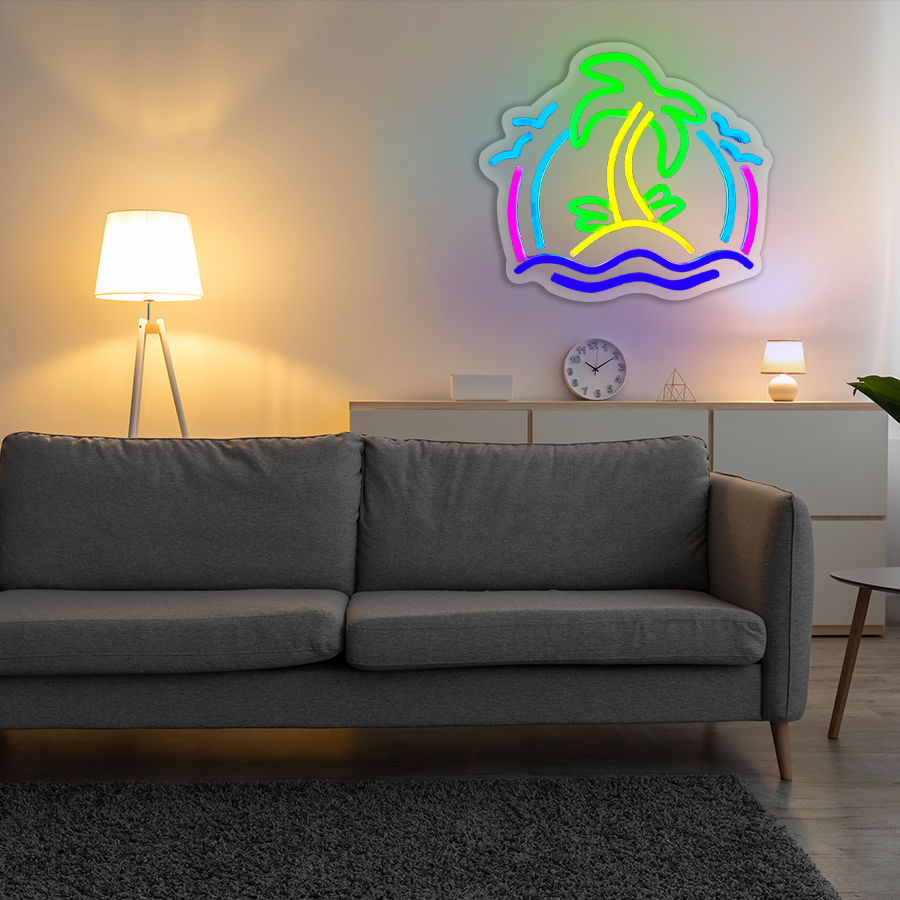 Insegna al Neon a Forma di Pal - Wall Decor Lighting Tree recensione e prezzo