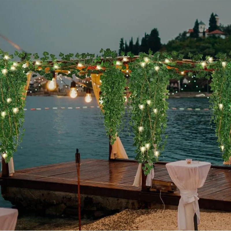 Green Ivy 210cm LED Light Stri - Wall Decor Lighting Tree recensione e prezzo