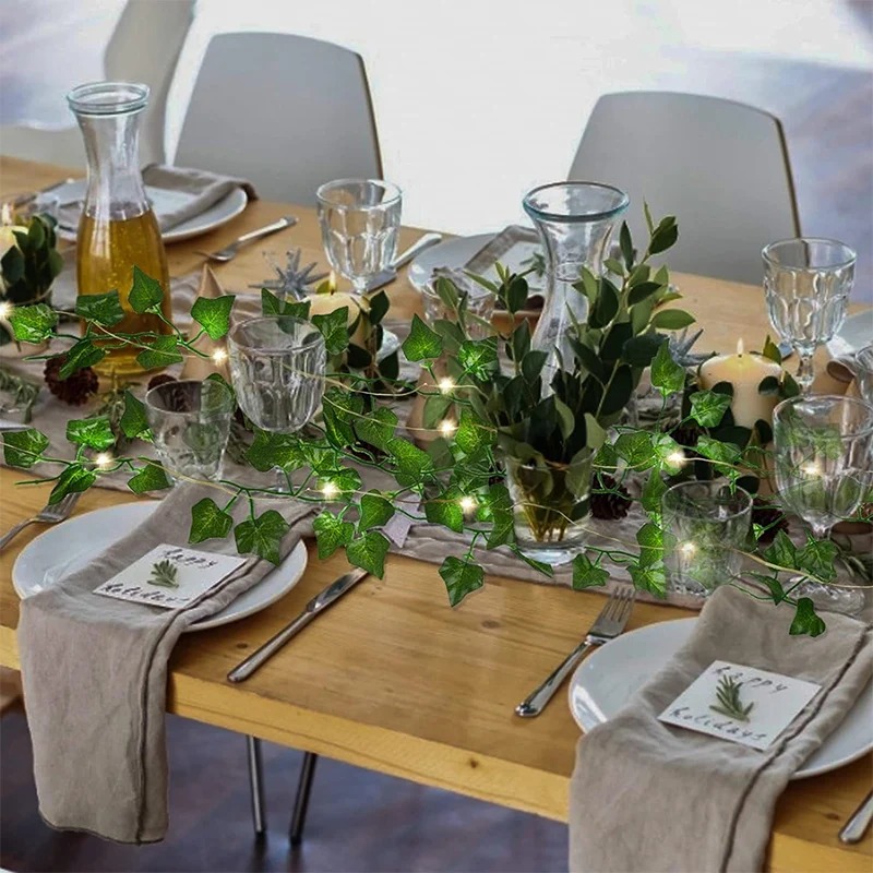 Green Ivy 210cm LED Light Stri - Wall Decor Lighting Tree recensione e prezzo