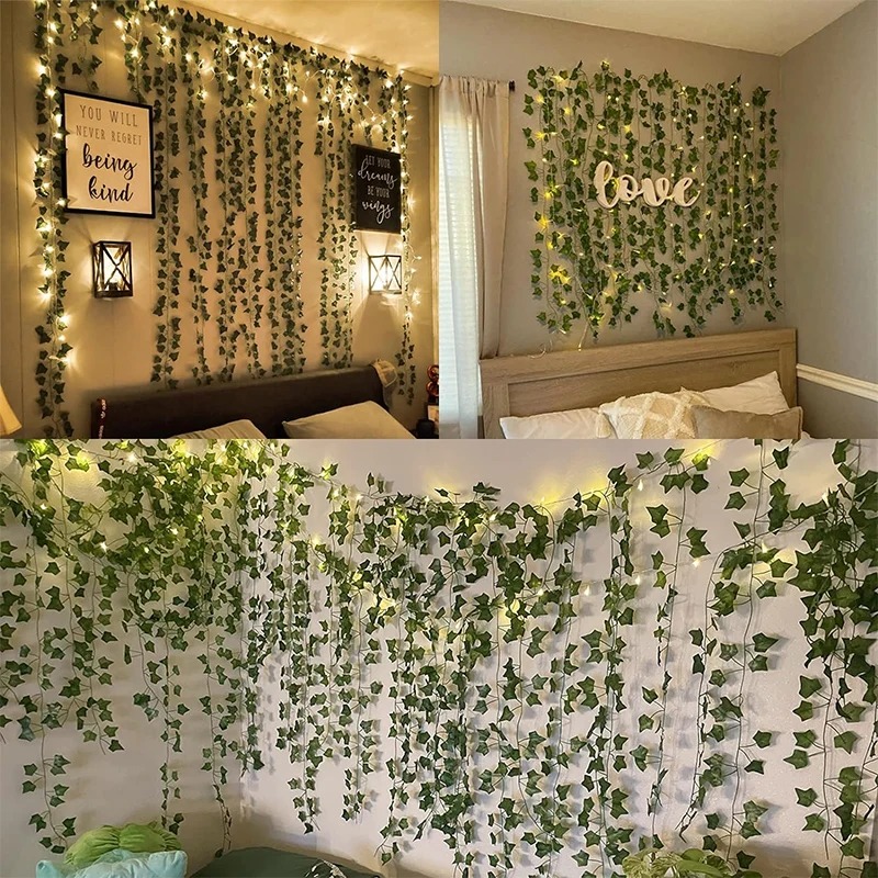 Green Ivy 210cm LED Light Stri - Wall Decor Lighting Tree recensione e prezzo