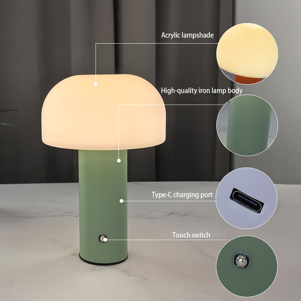 Nuova lampada a fungo Lampada  - Mushroom Table Lamp recensione e prezzo