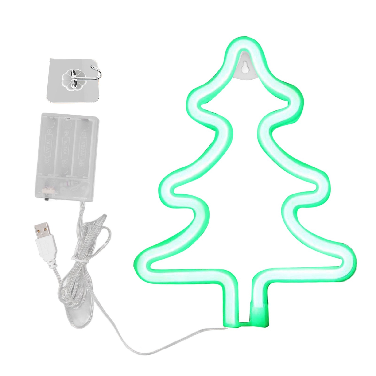 Insegna al Neon Natalizia a Fo - Wall Decor Lighting Tree recensione e prezzo