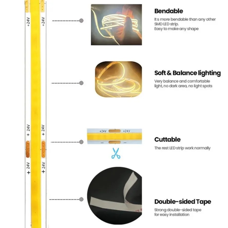 Striscia LED COB Illuminazione - Lighting Decor And More recensione e prezzo