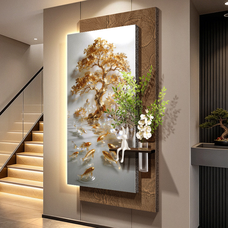 Quadro Decorativo per Ingresso - Wall Decor Lighting Tree recensione e prezzo