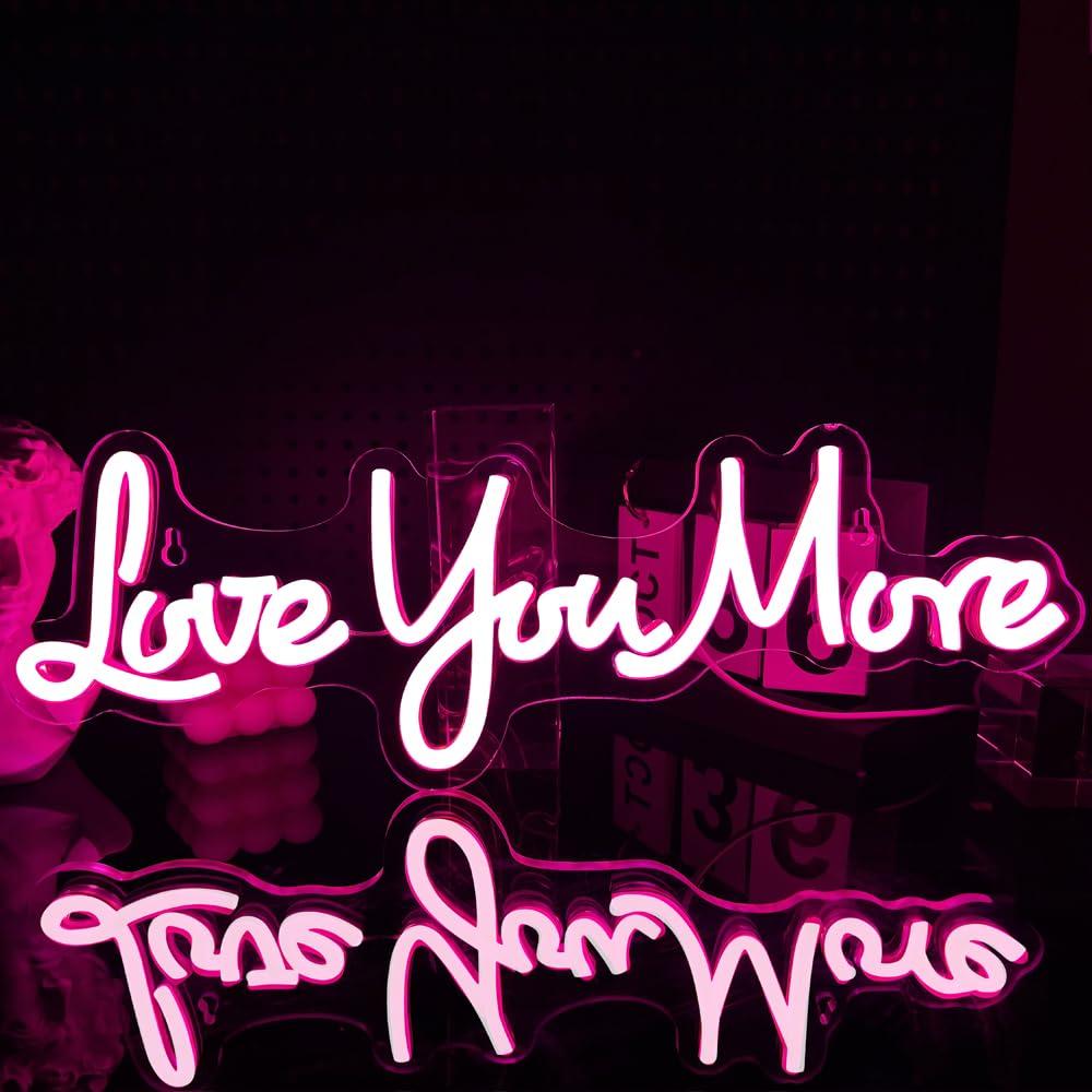 Insegna al Neon 'Ti Amo Più' c - Lighting Decor And More recensione e prezzo
