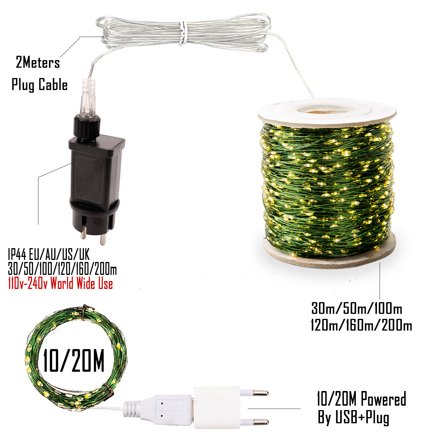 Altro LED verde filo ghirlanda - Lighting Decor And More recensione e prezzo