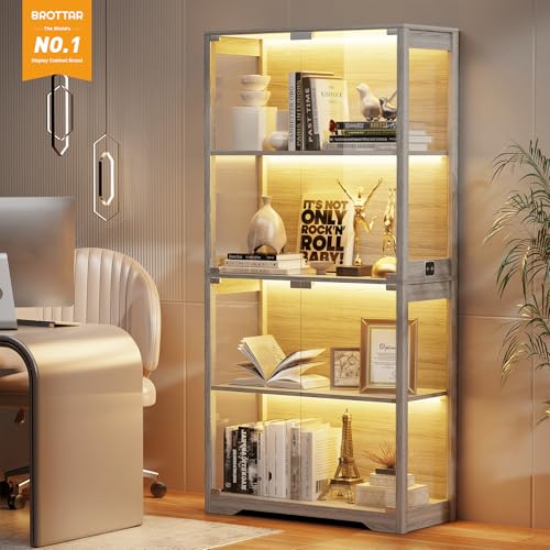 Vetrina con ante in vetro, esp - Lighting & Home Decor Studio Photos recensione e prezzo