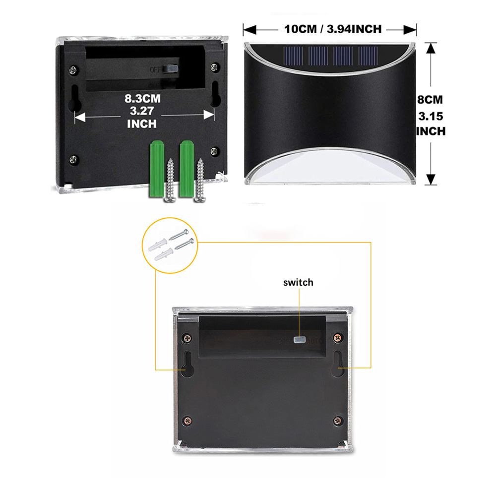 Lampada Solare a LED per Targa - Decor Lighting Address recensione e prezzo