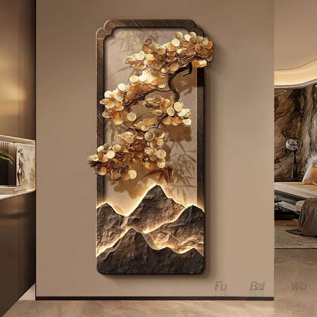 Nuovo dipinto di decorazione p - Wall Decor Lighting Tree recensione e prezzo