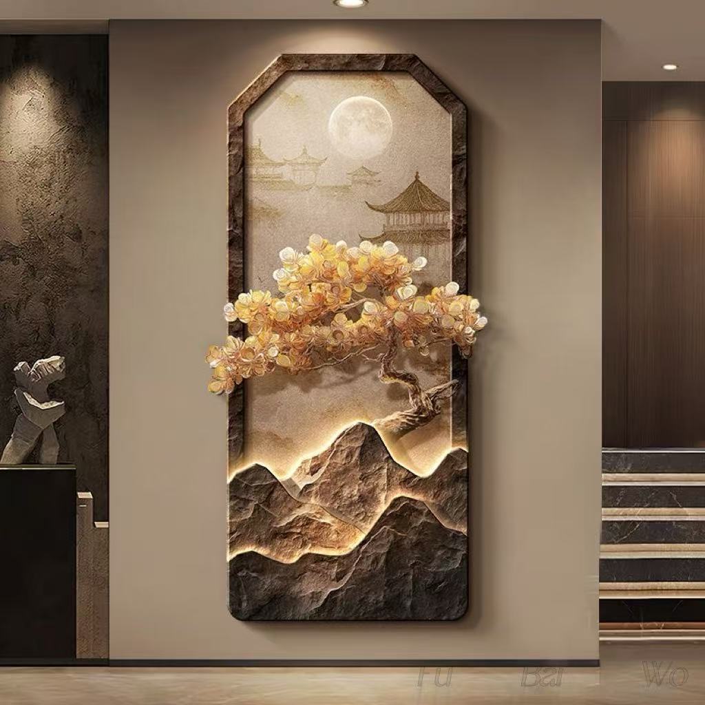 Nuovo dipinto di decorazione p - Wall Decor Lighting Tree recensione e prezzo