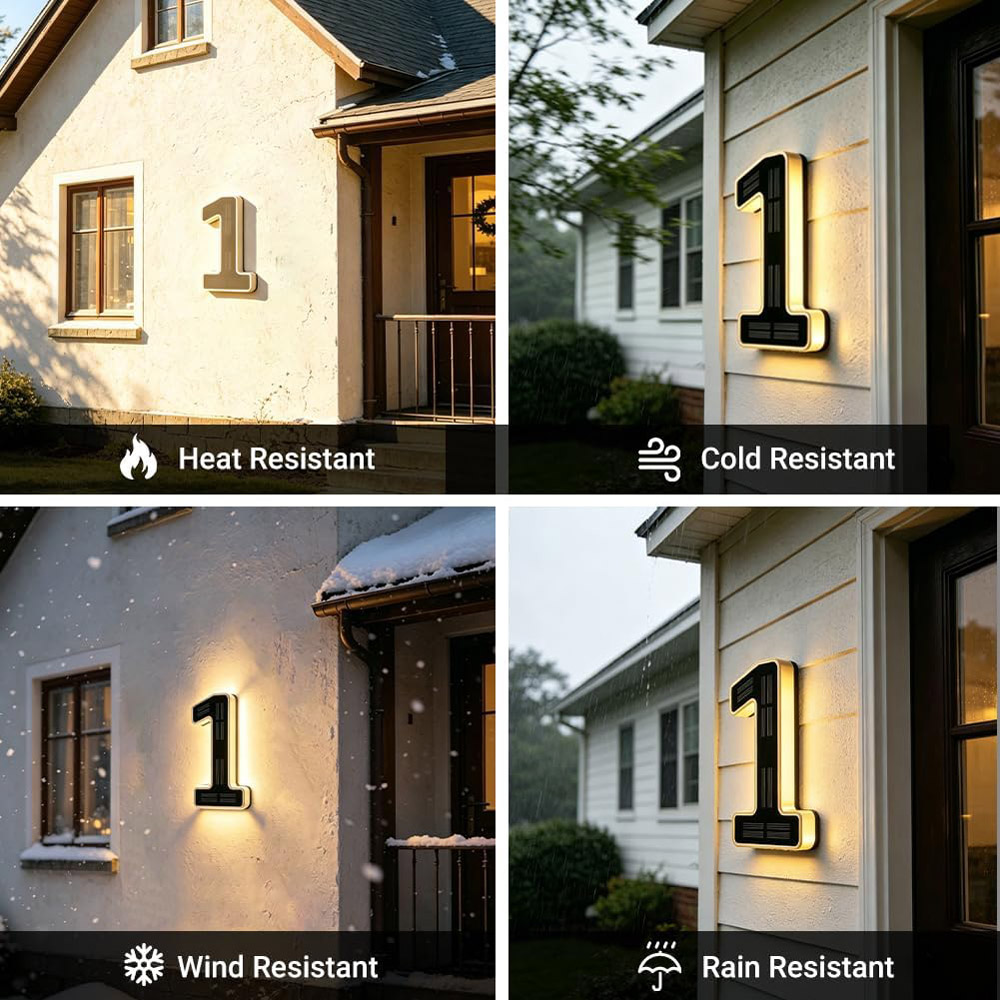 Lampada solare da esterno da 1 - Decor Lighting Address recensione e prezzo