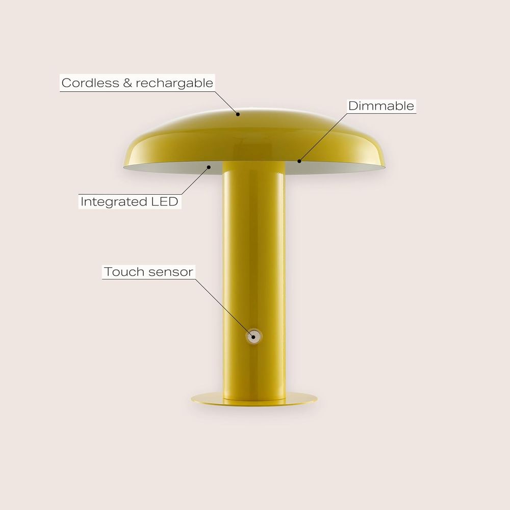 Lampada da Tavolo a Forma di F - Mushroom Table Lamp recensione e prezzo