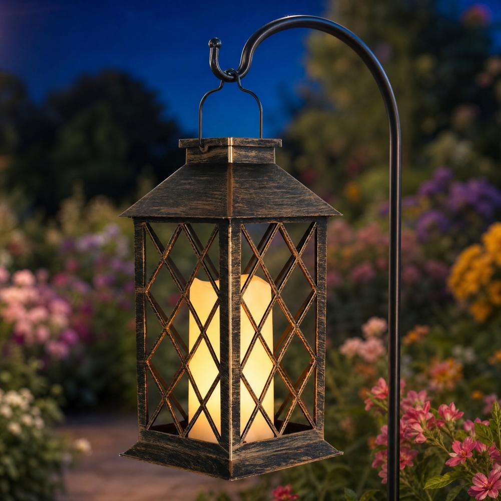 Lanterna Solare Retrò, Lantern - Yard Lighting Decor recensione e prezzo