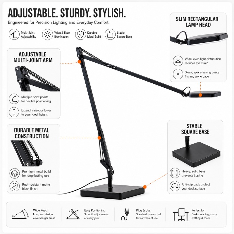 Lampada da Scrivania LED Moder - Decor Lighting Table Lamps recensione e prezzo