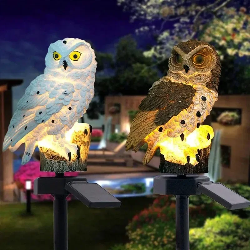 Statua di Gufo Solare con Luce - Yard Lighting Decor recensione e prezzo