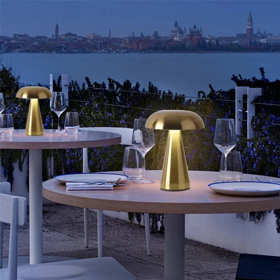 Lampada da Tavolo LED Retrò a  - Mushroom Table Lamp recensione e prezzo