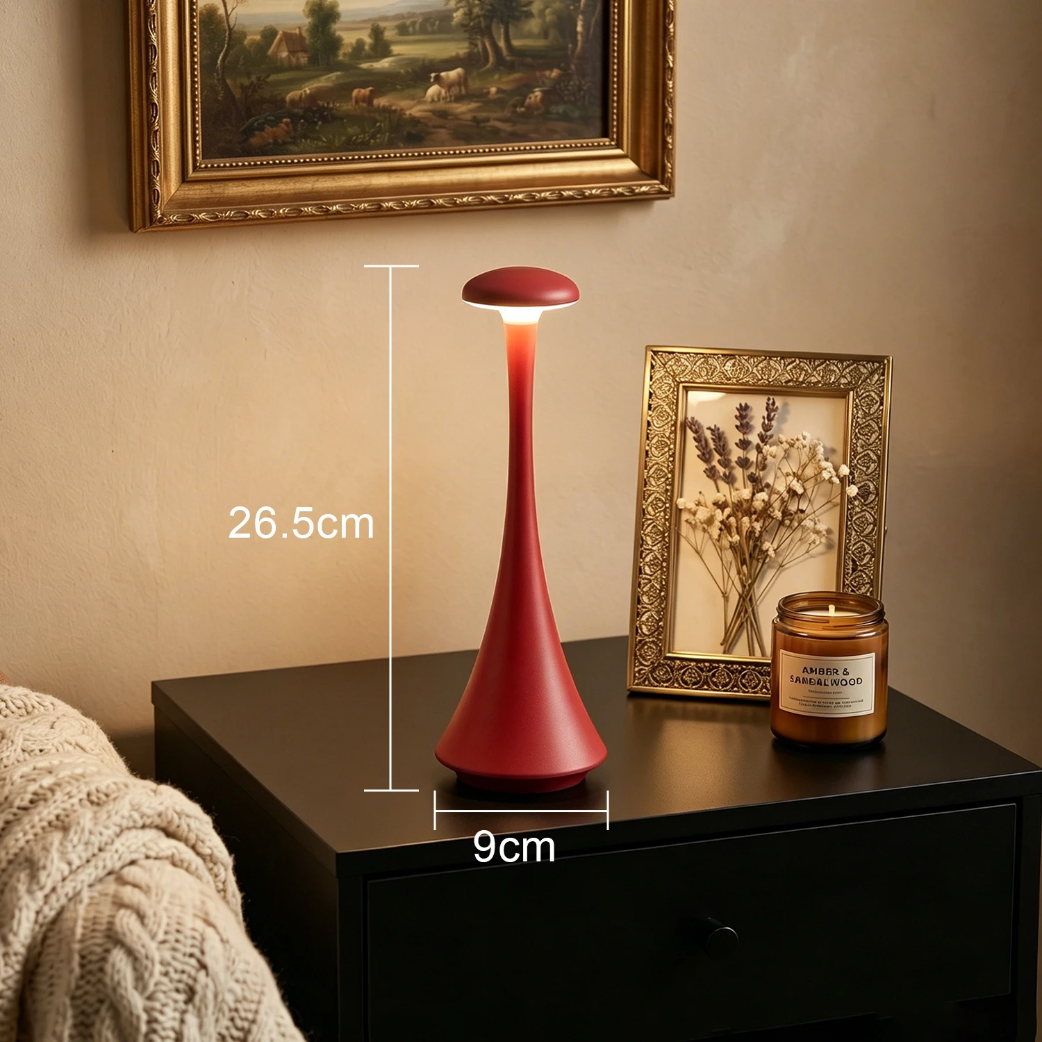 Lampada da Tavolo a Forma di F - Mushroom Table Lamp recensione e prezzo