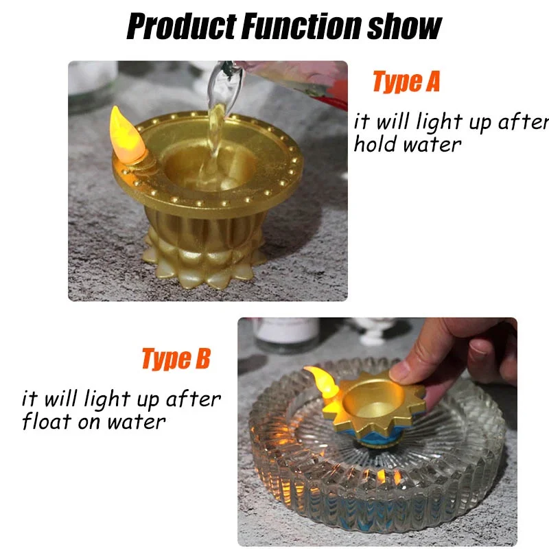 Lampada a candela a LED simula - Lighting Decoration For Diwali recensione e prezzo