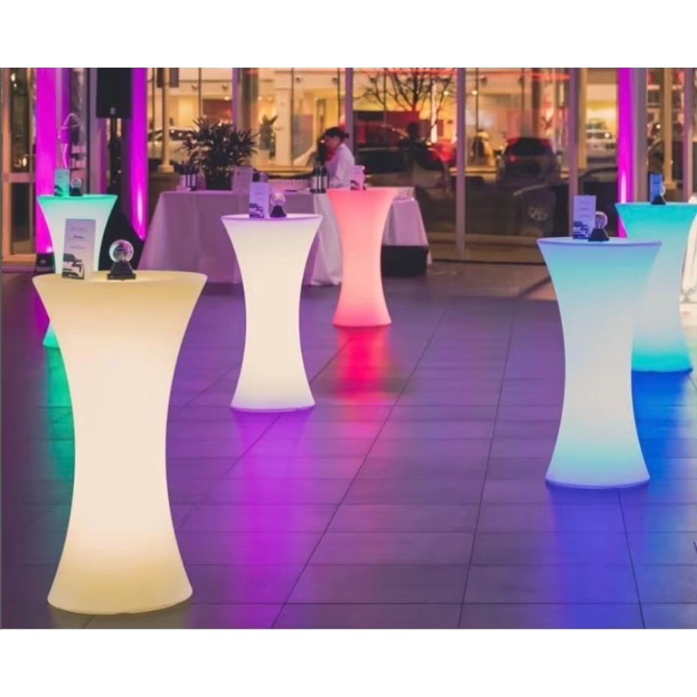 Tavoli Alti da Bar a LED All'I - Lighting Decor Rentals recensione e prezzo