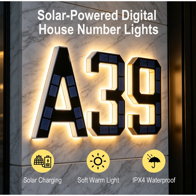 Luce Solare da Esterno per Num - Decor Lighting Address recensione e prezzo