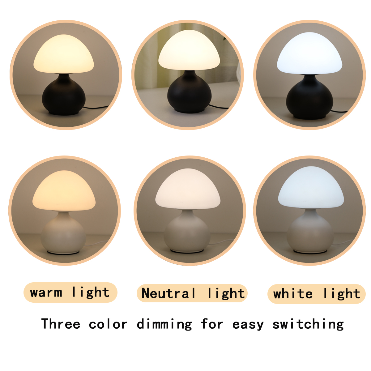 Mini Lampada da Comodino a For - Mushroom Table Lamp recensione e prezzo