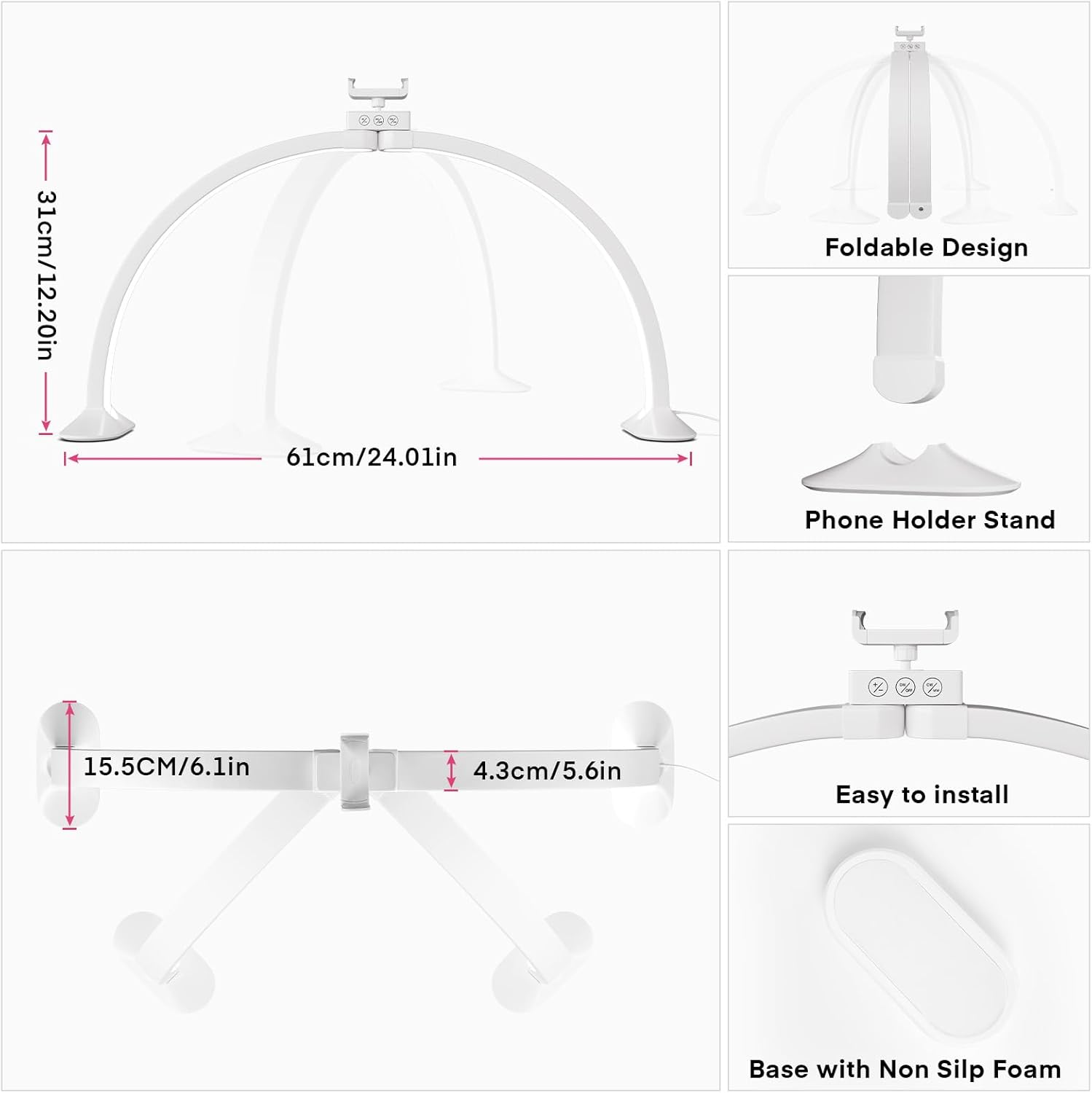 Mezza luna Luce a forma di U N - Led Moon Lamp recensione e prezzo