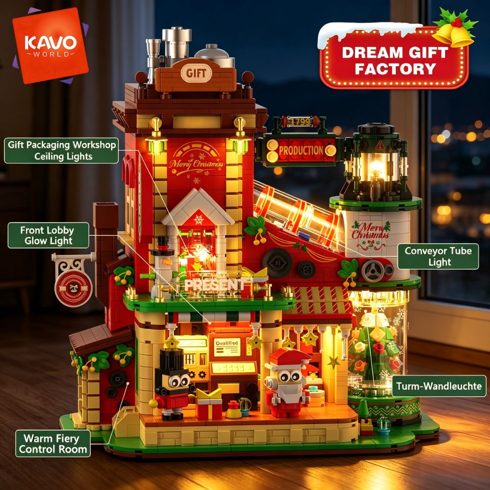 KAVOWORLD 2775 Pezzi Giocattol - Santa'S Elves Holiday Lighting & Decor Llc recensione e prezzo
