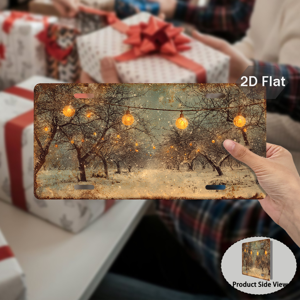 Targa in Alluminio con Stampa  - Wall Decor Lighting Tree recensione e prezzo